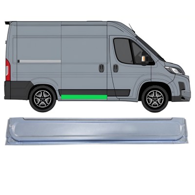 Opravný plech posuvných dverí vnútorný pre Toyota Proace Max 2024- / Pravá 16632