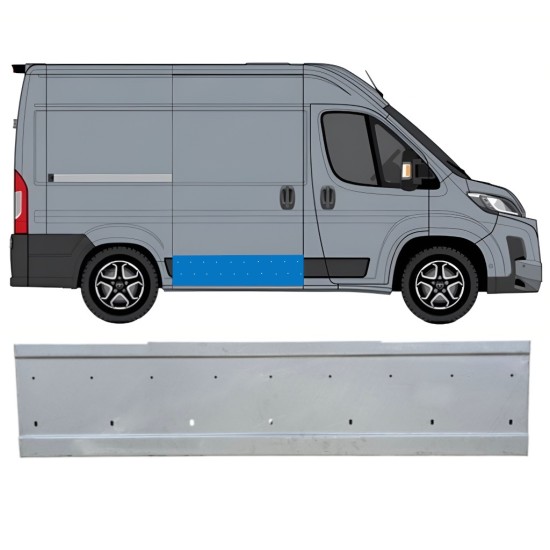 Opravný plech posuvných dverí pre Toyota Proace Max 2024- / Pravá 16702