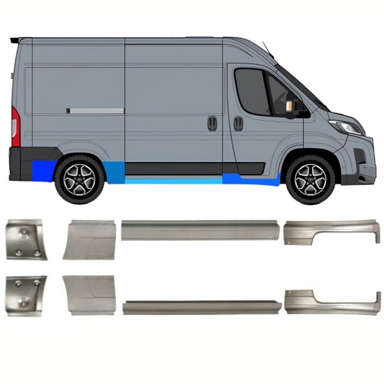 Opravný plech sada pre Toyota Proace Max 2024- / Ľavá+Pravá 16688