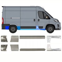 Opravný plech sada pre Toyota Proace Max 2024- / Ľavá+Pravá 16714