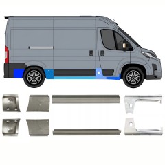 Opravný plech sada pre Toyota Proace Max 2024- / Ľavá+Pravá 16713