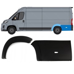 Sada líšt zadného blatníka pre Toyota Proace Max 2024- / Ľavý 15892