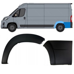 Zadná bočná lišta pre Toyota Proace Max 2024- / Ľavý 15910