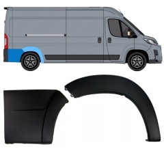 Zadná bočná lišta pre Toyota Proace Max 2024- / Pravá 15911