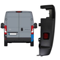 Roh zadného nárazníka 270 stupňov pre Toyota Proace Max 2024- / Pravá 15938