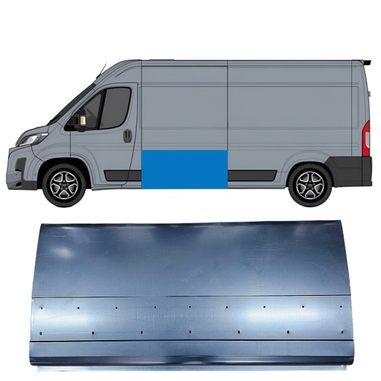 Vysoký opravný plech boku pre Toyota Proace Max 2024- / Vľavo = Vpravo (symetrické) 16717