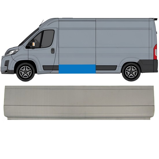 Opravný plech bočnej steny pre Toyota Proace Max 2024- / Ľavý 16681
