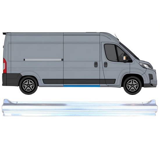 Kompletný prah posuvných dverí pre Toyota Proace Max 2024- / Pravá 16697