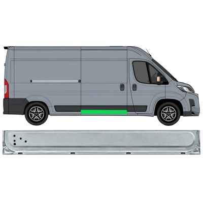 Opravný plech posuvných dverí vnútorný pre Toyota Proace Max 2024- / Pravá 17046