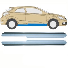 Opravný plech prahu pre Kia Ceed 2006-2012 / Ľavá+Pravá / Sada 10822