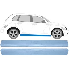 Opravný plech prahu pre Chrysler PT Cruiser 2000-2010 / Vľavo = Vpravo (symetrické) / Sada 9583