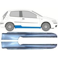 Kompletný prah pre Fiat Punto II 1999-2010 / Ľavá+Pravá / Sada 10074