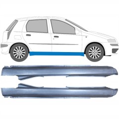 Kompletný prah pre Fiat Punto II 1999-2010 / Ľavá+Pravá / Sada 9472