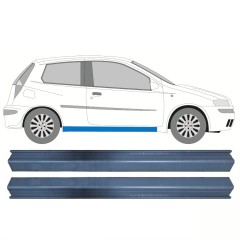 Opravný plech prahu pre Fiat Punto II 1999-2010 / Vľavo = Vpravo (symetrické) / Sada 10396