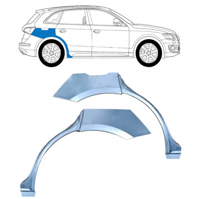 Lem zadného blatníka pre Audi Q5 2008-2012 / Sada 11402