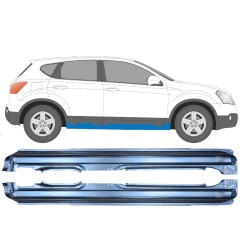Kompletný prah pre Nissan Qashqai 2007-2013 / Ľavá+Pravá / Sada 11566