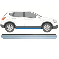 Opravný plech prahu vnútorný pre Nissan Qashqai 2007-2013 / Vľavo = Vpravo (symetrické) 14979