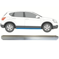 Opravný plech prahu pre Nissan Qashqai 2007-2013 / Vľavo = Vpravo (symetrické) 14981 Opravný plech prahu pre Nissan Qashqai 2007-2013 / Vľavo = Vpravo (symetrické) 14981