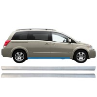 Opravný plech spodnej časti prahu pre Nissan Quest 2003-2009 / Ľavá+Pravá / Sada 15105