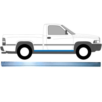 Opravný plech prahu vnútorný pre Dodge RAM 1993-2002 / Vľavo = Vpravo (symetrické) 16128