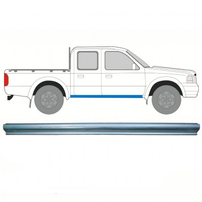 Opravný plech prahu pre Ford Ranger 1998-2006 / Vľavo = Vpravo (symetrické) 8607