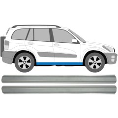 Opravný plech prahu pre Toyota Rav4 2000-2005 / Ľavá+Pravá / Sada 15317