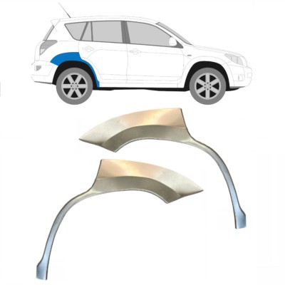Lem zadného blatníka pre Toyota Rav4 2006-2013 / Ľavá+Pravá / Sada 14755