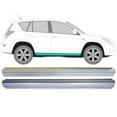 Opravný plech prahu vnútorný + vonkajší pre Toyota Rav4 2006-2013 / Vľavo = Vpravo (symetrické) / Sada 14904