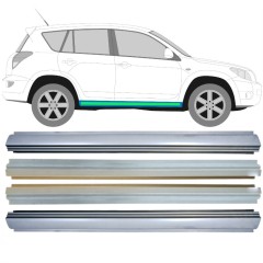 Opravný plech prahu vnútorný + vonkajší pre Toyota Rav4 2006-2013 / Ľavá+Pravá / Sada 14910
