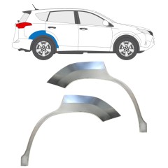Lem zadného blatníka pre Toyota Rav4 2013-2018 / Ľavá+Pravá / Sada 16490