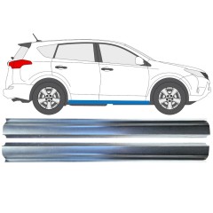 Opravný plech prahu pre Toyota Rav4 2013-2018 / Ľavá+Pravá / Sada 16493