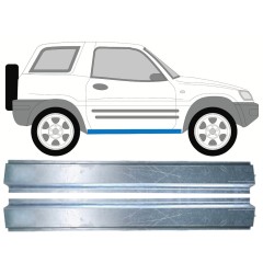 Opravný plech prahu vnútorný pre Toyota Rav4 1994-2000 / Vľavo = Vpravo (symetrické) / Sada 10881