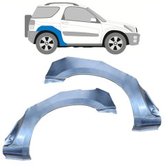 Lem zadného blatníka pre Toyota Rav4 2000-2005 / Ľavá+Pravá / Sada 10399