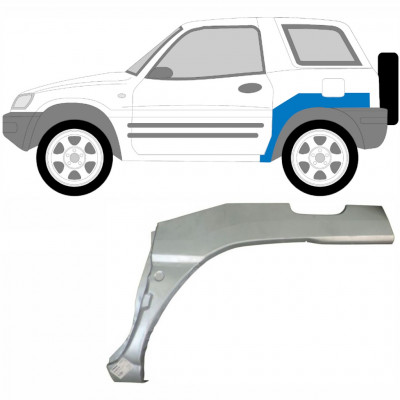 Lem zadného blatníka pre Toyota RAV4 1994-2000 / Ľavý 6238