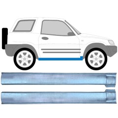Opravný plech prahu pre Toyota Rav4 1994-2000 / Ľavá+Pravá / Sada 10642