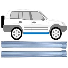 Opravný plech prahu pre Toyota Rav4 1994-2000 / Ľavá+Pravá / Sada 10639