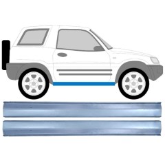 Opravný plech prahu pre Toyota Rav4 1994-2000 / Vľavo = Vpravo (symetrické) / Sada 9360