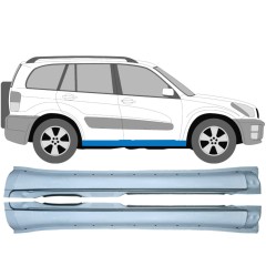 Kompletný prah pre Toyota Rav4 2000-2005 / Ľavá+Pravá / Sada 9397