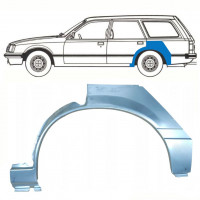 Lem zadného blatníka pre Opel Rekord E 1977-1986 / Ľavý / COMBI /  10787