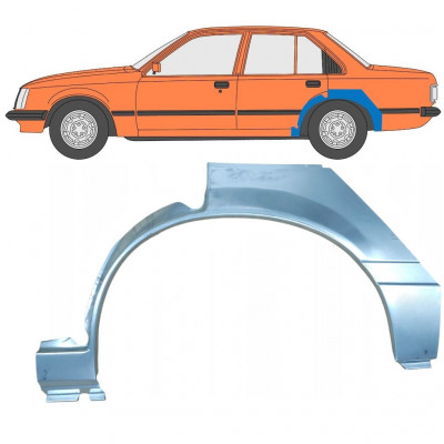 Lem zadného blatníka pre Opel Rekord E 1977-1982 / Ľavý 8077