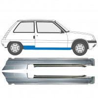 Opravný plech prahu pre Renault 5 1984-1996 / Ľavá+Pravá / Sada 9706