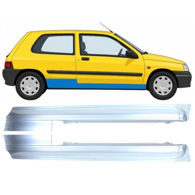 Kompletný prah pre Renault Clio I 1990-1998 / Ľavá+Pravá / Sada 11011