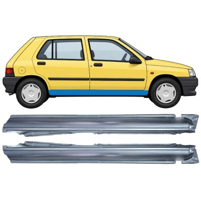 Kompletný prah pre Renault Clio I 1990-1998 / Ľavá+Pravá / Sada 11014