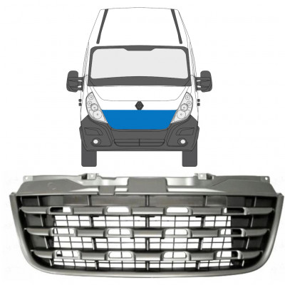 Mriežka pre Renault Master 2010-2014 7494