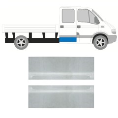 Opravný plech zadných dverí pre Renault Master 1998-2010 / Ľavá+Pravá / Sada 10259