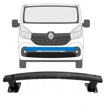 Výstuha predného nárazníka / Nosník pre Renault Trafic 2014- 7567