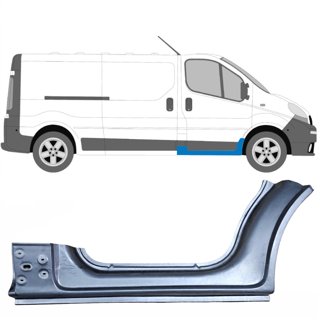 Opravný Plech Prahu Pre Renault Trafic 2001-2014 / Pravá 6921