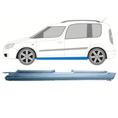 Kompletný prah pre Skoda Roomster Praktik 2006-2015 / Ľavý 12890