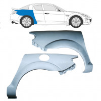 Lem zadného blatníka pre Mazda RX8 2003-2012 / Ľavá+Pravá / Sada 9283