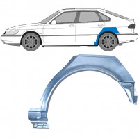 Lem zadného blatníka pre Saab 900 1994-1998 / Ľavý 6984